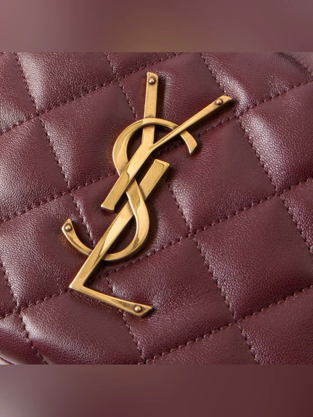 SAINT LAURENT Icarino quilted leather hobo bag Icare small